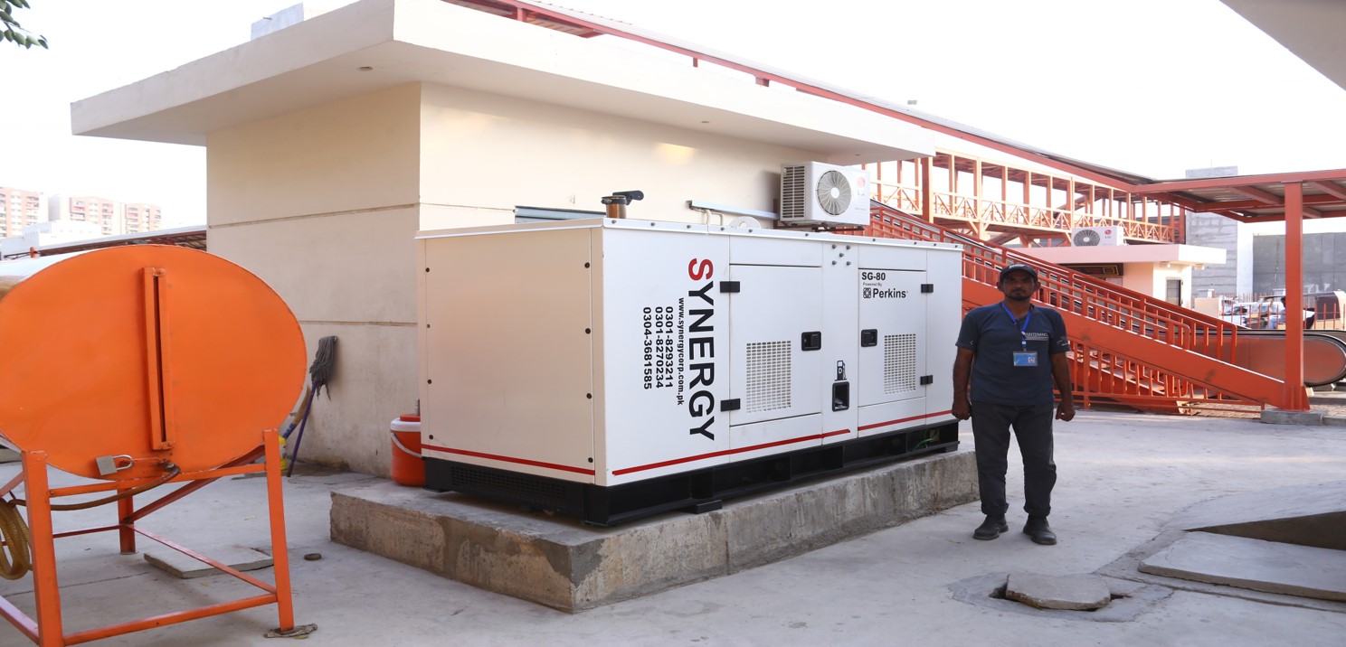 MEP technicians in BRTS corridor